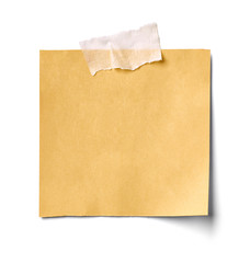 note paper blank sign tag label