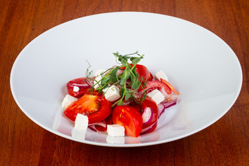 Tasty vegetable salad