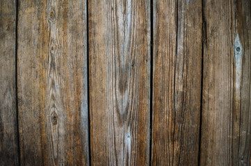 Naklejka premium Wood texture. Background old planks