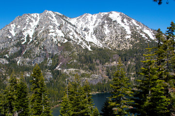 California snow capped peaks 