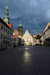Fototapeta na wymiar Altstadtblick in Pirna