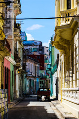 Cuban Street Scene Havana