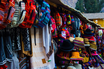 Peruvian Market in the Sacred Valley