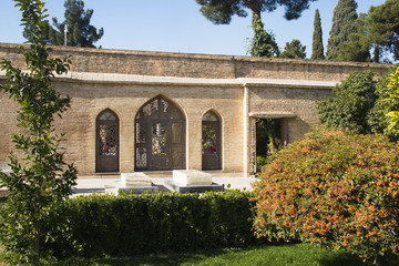 Tomb of Hafez in Shiraz Iran.