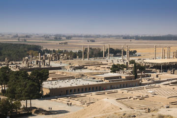 Fototapeta premium The ancient city Persepolis near Shiraz, Iran.