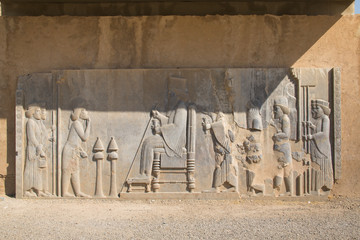 The ancient city Persepolis near Shiraz, Iran.