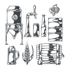 Large Brewery Set