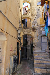 Fototapeta na wymiar Picturesque old town San Remo - Italy