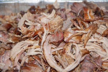 maiale spalla sfilacciata pulled pork back yard bbq barbecue barbeque succoso juicy 