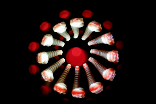 Sound waves in the dark