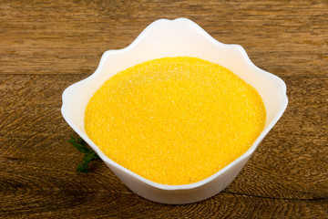 Raw polenta