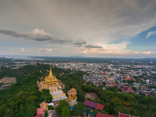  Temple in Thailand, High angle view