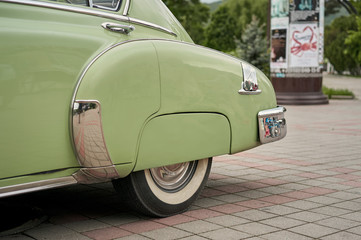 beautiful retro car
