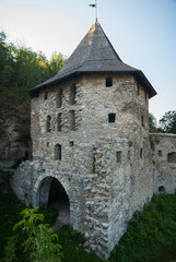 Fototapeta na wymiar Old fortress in the ancient city of Kamenets-Podolsk, Ukraine.