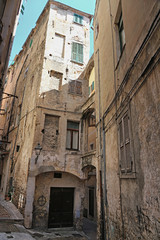 Fototapeta na wymiar Picturesque old town San Remo - Italy