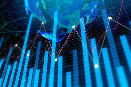 International business and finance concept