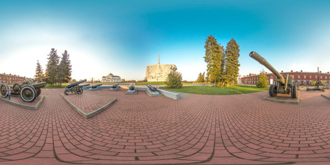 3D spherical panorama with 360 viewing angle. Ready for virtual reality or VR. Full equirectangular...