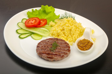 Beef cutlet