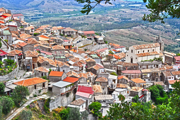 The village of Staiti in the Province of Reggio Calabria, Italy