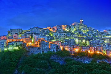 The village of Badolato, Calabria, Italy
