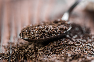 cumin seeds in a dish
