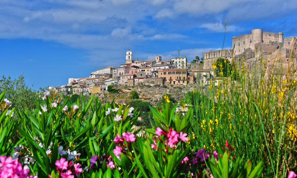 The town of Santa Severina in the Province of Croton, Italy