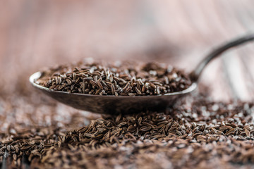 cumin seeds in a dish