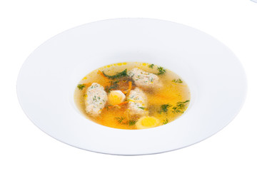 chicken soup with dumplings