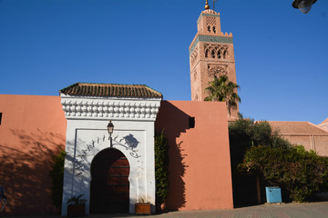 Naklejka premium Wearing a beautiful mosque