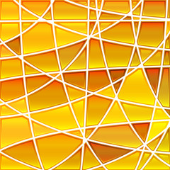 abstract vector stained-glass mosaic background