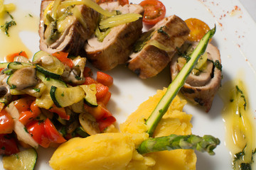 food, wine, white table