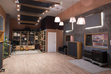 Modern rehearse studio