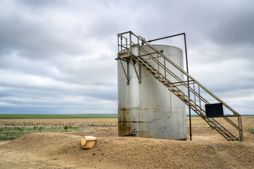 Obraz premium Gas and oil production facilities