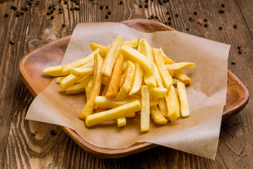 french fries on board