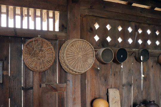 The Kitchen Landscape Of Korean Folk Villages.