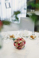 Colorful bridal bouquet