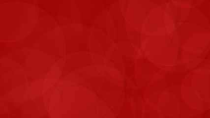 Abstarct background of translucent circles in red colors