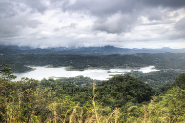 Amazing landscapes in Kandy, Sri Lanka.