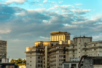 Skyline with some buildings in Sao Paulo downtown, BRazil.