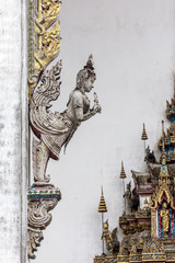 Thai temple art and architecture.  Although there are many differences in layout and style, they...