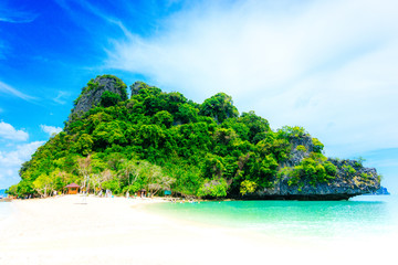 the island in andaman sea krabi thailand