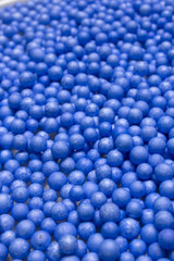 Large Blue Polysterene Balls background