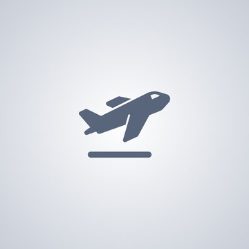 Airport icon, Airplane icon