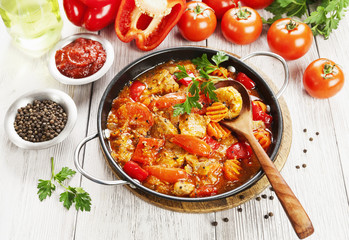 Meat stew with vegetables