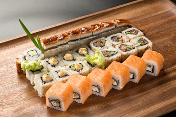 Sushi set food photography