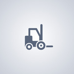 Loader icon, Forklift icon