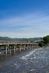 京都嵐山の渡月橋