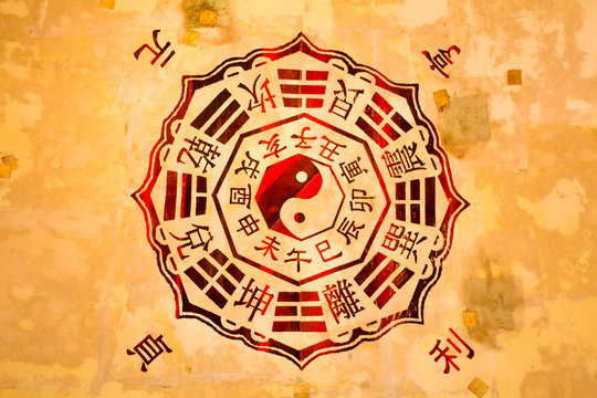 Chinese pattern background