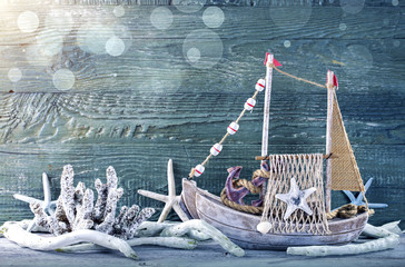 Marine life decoration