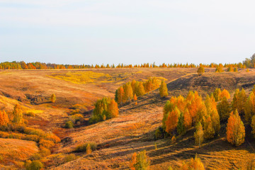 Autumn, country landscape